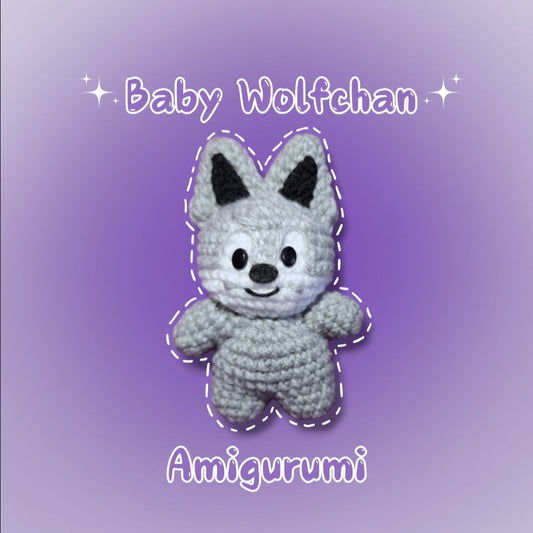 Baby Wolfchan Skzoo Amigurumi