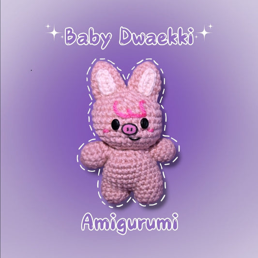 Baby Dwaekki Skzoo Amigurumi