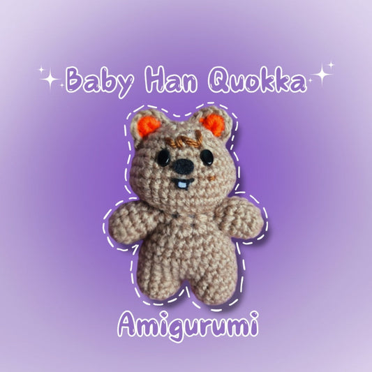 Baby Han Quokka Skzoo Amigurumi